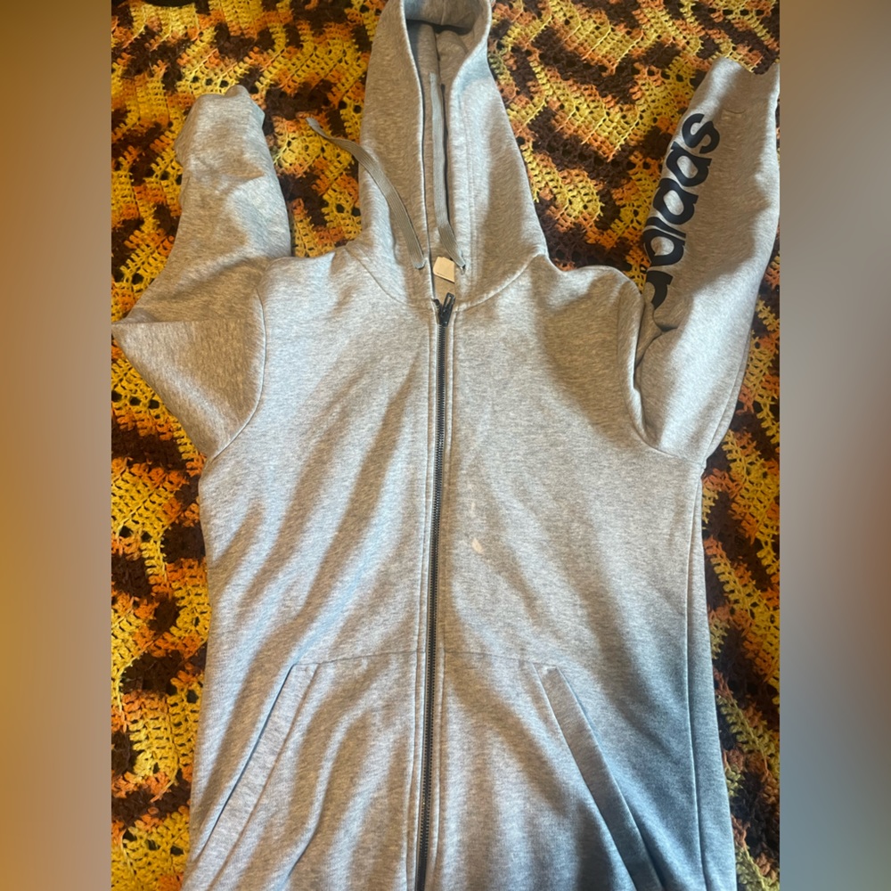 Adidas gray jacket